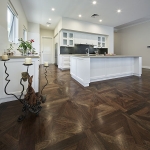 Access Timber Flooring: Marri in Versaille Pattern Stained
