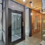 Easy Living Home Elevators: Domus Advantage Lift - Black Supporting Tower